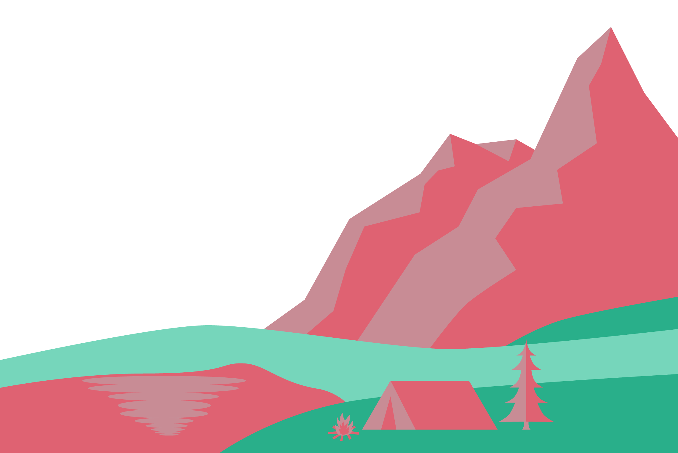 landschaft-illustrator yoga Landschaft illustrator png