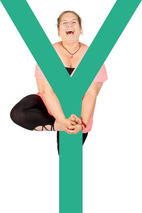 yoga-Y-Buchstabe Yoga Y Buchstabe Manuela Wafzig